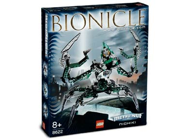 8622 Nidhiki (Retired) LEGO BIONICLE product image 1, provided for visual reference and product detail review