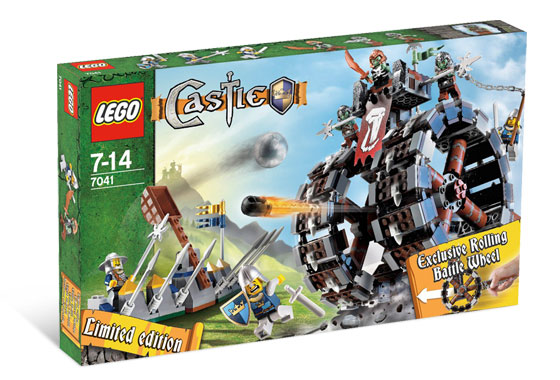 7041 Troll Battle Wheel (Retired) LEGO Castle product image 1, provided for visual reference and product detail review
