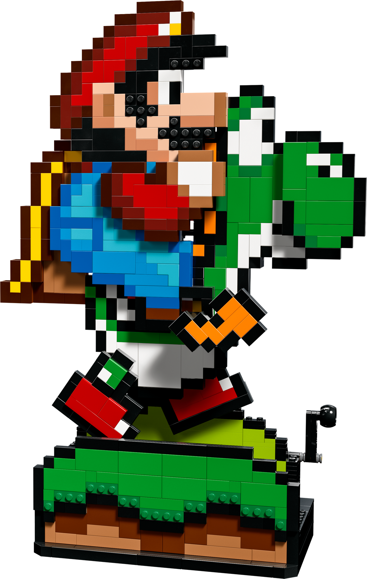 71438 Super Mario World: Mario & Yoshi (Retired) LEGO Super Mario product image 3, provided for visual reference and product