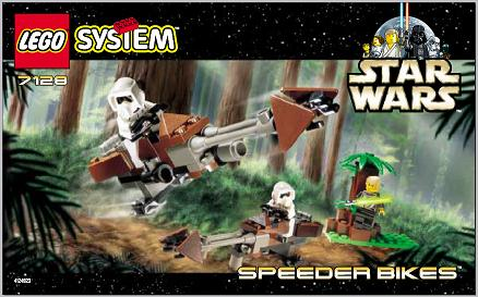 7128 Speeder Bikes (Retired) LEGO Star Wars product image 2, provided for visual reference and product detail review