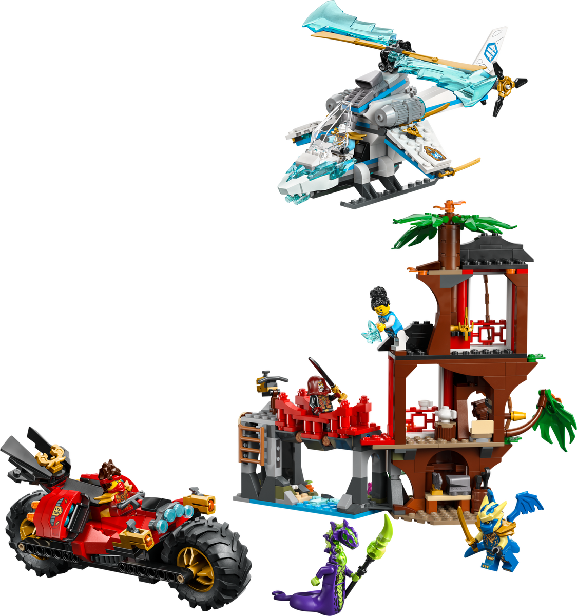 71857 Ninja Vehicle Tree House Battle (Retired) LEGO Ninjago product image 3, provided for visual reference and product