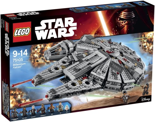 75105 Millennium Falcon (Retired) LEGO Star Wars product image 1, provided for visual reference and product detail review