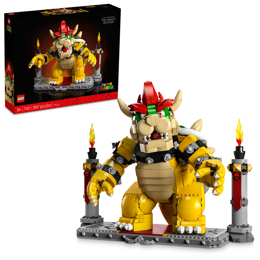 71411 The Mighty Bowser (Retired) LEGO Super Mario product image 2, provided for visual reference and product detail review