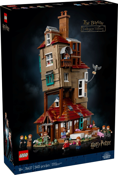 76437 The Burrow - Collectors' Edition (Retired) LEGO Harry Potter product image 1, provided for visual reference and