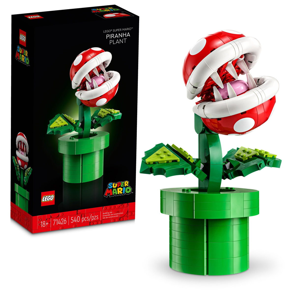 71426 Piranha Plant (Retired) LEGO Super Mario product image 2, provided for visual reference and product detail review