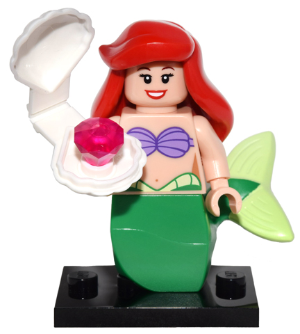 Ariel - Disney Series 1 Collectible Minifigure (coldis-18) product image 1, provided for visual reference and product detail
