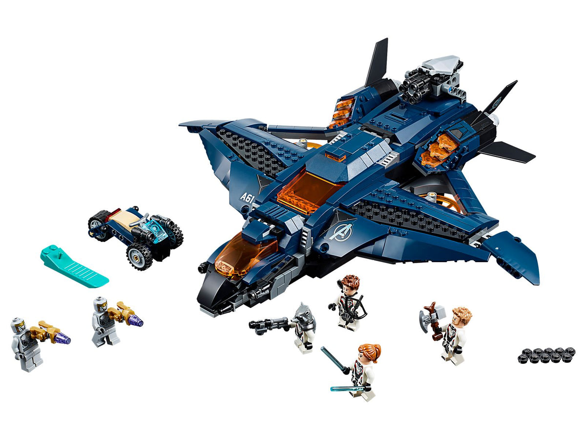 76126 Avengers Ultimate Quinjet (Retired) LEGO Super Heroes product image 2, provided for visual reference and product