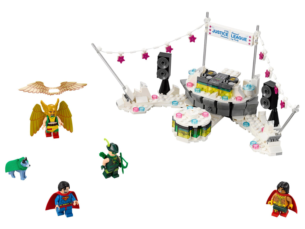 70919 The Justice League Anniversary Party (Retired) LEGO The LEGO Batman Movie product image 2, provided for visual