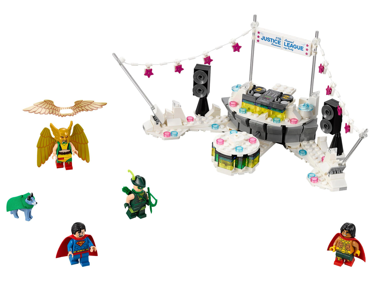 70919 The Justice League Anniversary Party (Retired) LEGO The LEGO Batman Movie product image 2, provided for visual