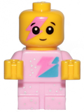 Sparkle Baby - Dark Pink Lightning Around Eye (tlm204) product image 1, provided for visual reference and product detail