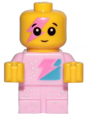 Sparkle Baby - Dark Pink Lightning Around Eye (tlm204) product image 1, provided for visual reference and product detail