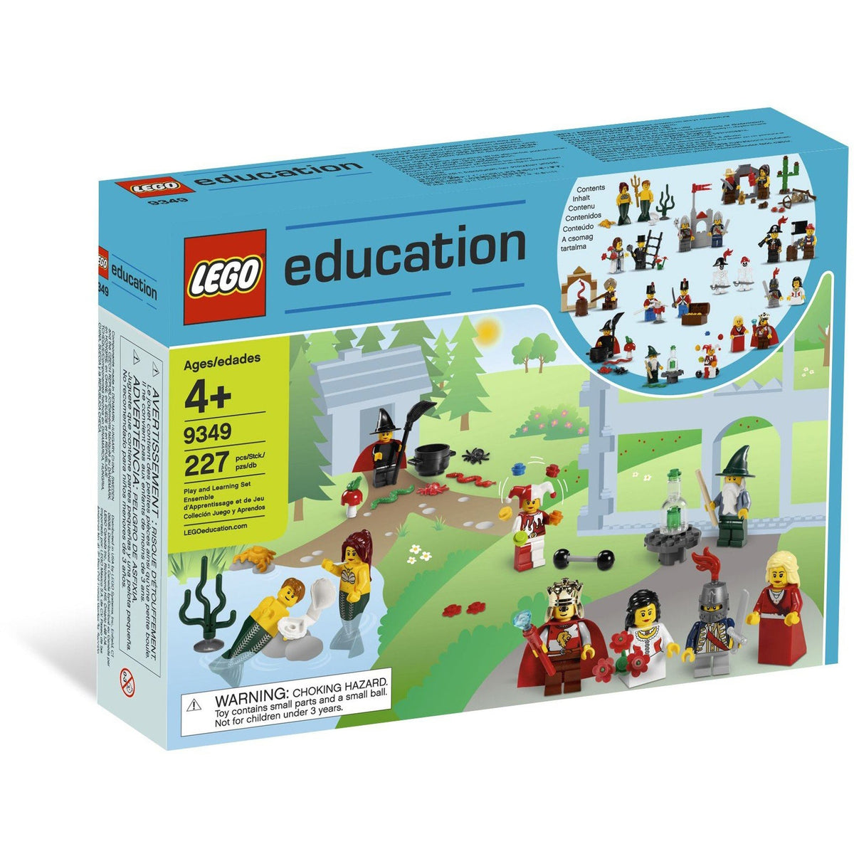 9349 Fantasy Minifigure Pack (Retired) LEGO Education product image 1, provided for visual reference and product detail