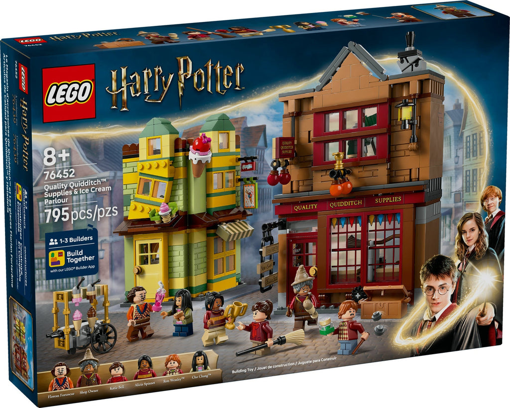 76452 Quality Quidditch Supplies & Ice Cream Parlour (Retired) LEGO Harry Potter product image 1, provided for visual
