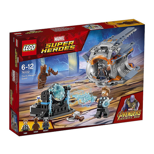 76102 Thor's Weapon Quest (Retired) LEGO Super Heroes product image 1, provided for visual reference and product detail