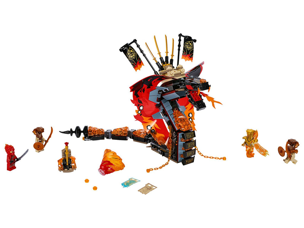 70674 Fire Fang (Retired) LEGO Ninjago product image 2, provided for visual reference and product detail review