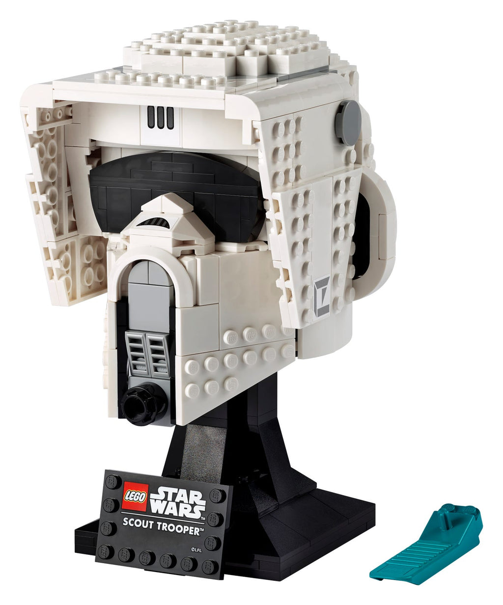 75305 Scout Trooper Helmet (Retired) LEGO Star Wars product image 2, provided for visual reference and product detail review