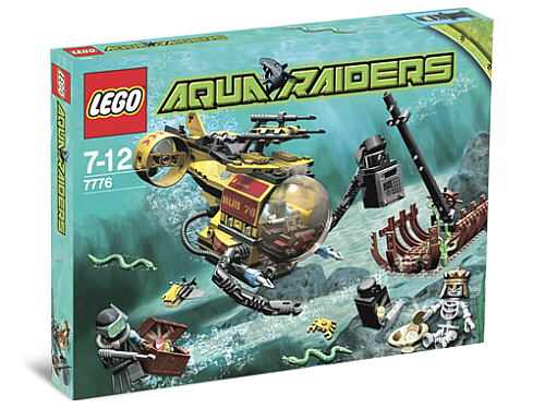 7776 The Shipwreck (Retired) LEGO Aquazone product image 1, provided for visual reference and product detail review