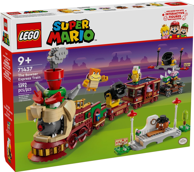 71437 The Bowser Express Train - Expansion Set (Retired) LEGO Super Mario product image 1, provided for visual reference and