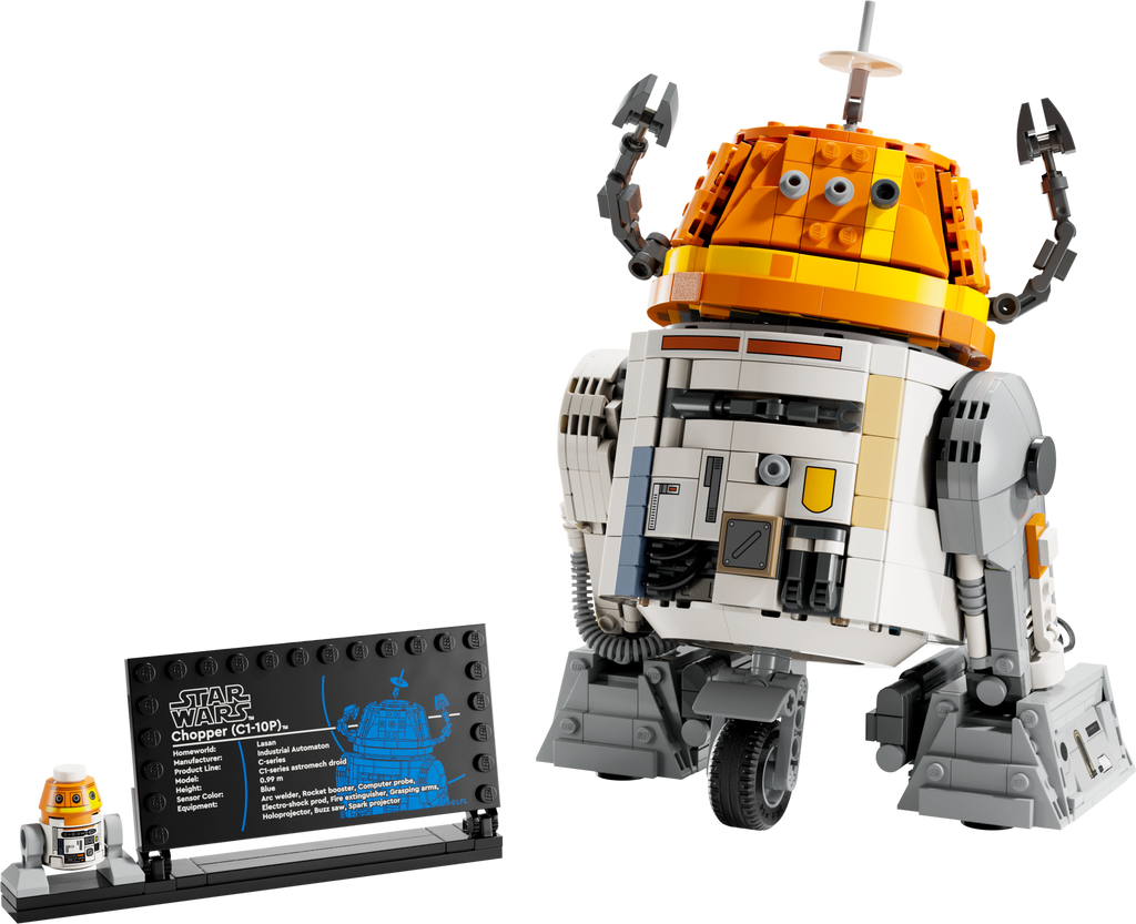 75416 Chopper (C1-10P) (Retired) LEGO Star Wars product image 3, provided for visual reference and product detail review