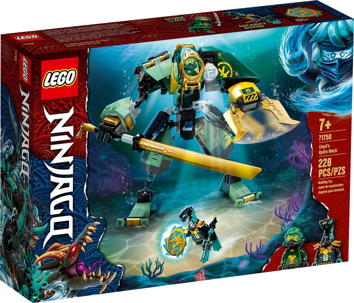 71750 Lloyd's Hydro Mech (Retired) LEGO Ninjago product image 1, provided for visual reference and product detail review