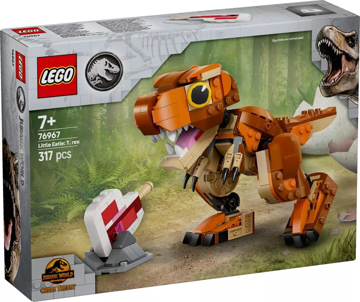 76967 Little Eatie: T. rex (Retired) LEGO Jurassic World product image 1, provided for visual reference and product detail