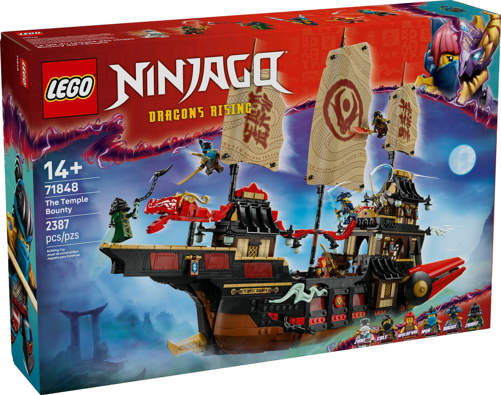 71848 The Temple Bounty (Retired) LEGO Ninjago product image 1, provided for visual reference and product detail review