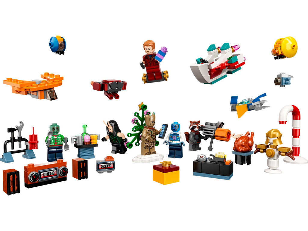 76231 Guardians of the Galaxy Advent Calendar (2022) (Retired) LEGO Marvel product image 2, provided for visual reference