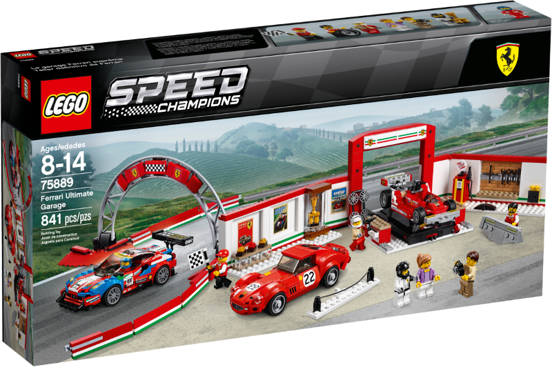 75889 Ferrari Ultimate Garage (Retired) LEGO Speed Champions product image 1, provided for visual reference and product