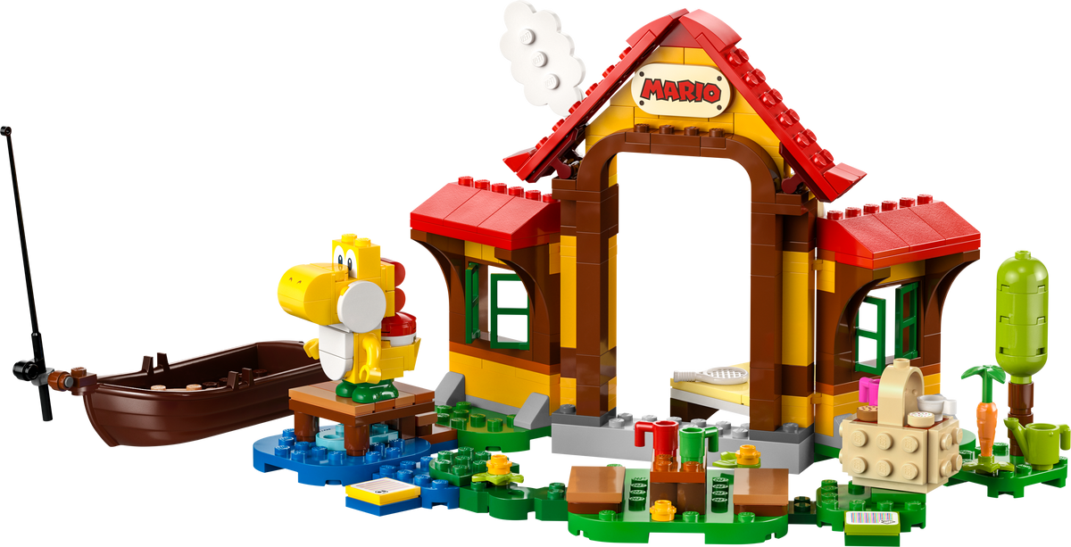 71422 Picnic at Mario's House - Expansion Set (Retired) LEGO Super Mario product image 2, provided for visual reference and