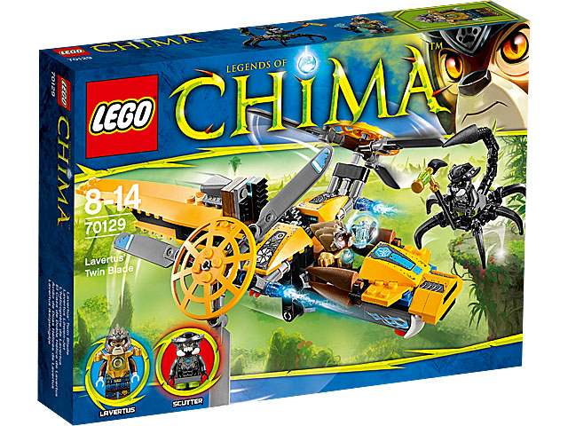 70129 Lavertus' Twin Blade (Retired) LEGO Legends of Chima product image 1, provided for visual reference and product detail