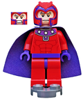 Magneto - Red Outfit, Cloth Cape (sh0031) product image 1, provided for visual reference and product detail review