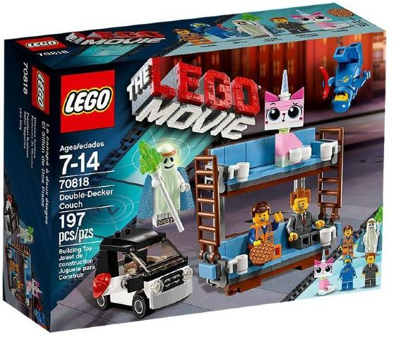 70818 Double-Decker Couch (Retired) LEGO The LEGO Movie product image 1, provided for visual reference and product detail