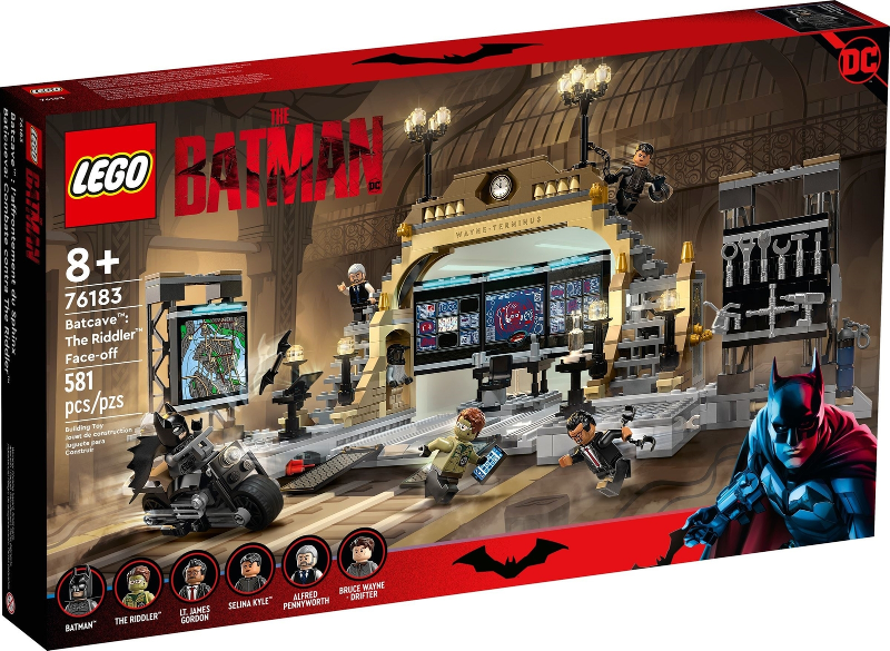 76183 Batcave: The Riddler Face-off (Retired) LEGO Super Heroes product image 1, provided for visual reference and product