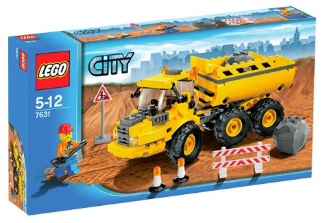 7631 Dump Truck (Retired) LEGO City product image 1, provided for visual reference and product detail review