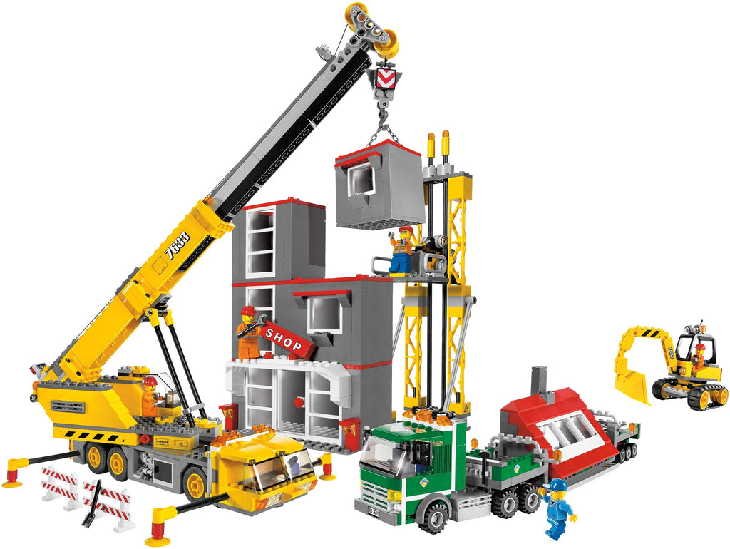 7633 Construction Site (Retired) LEGO City product image 2, provided for visual reference and product detail review