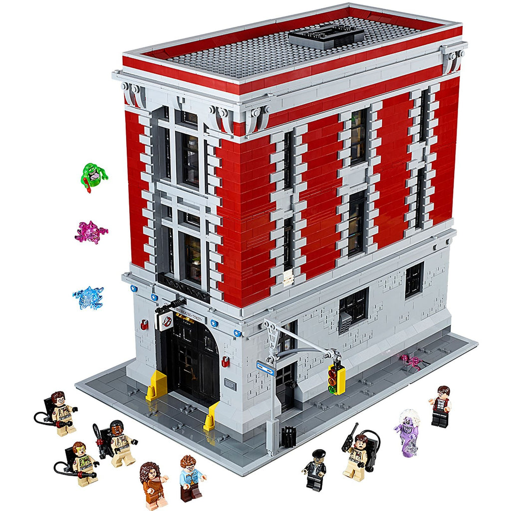 75827 Firehouse Headquarters (Retired) LEGO Ghostbusters product image 2, provided for visual reference and product detail