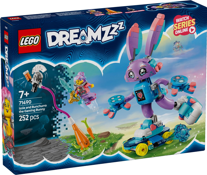 71490 Izzie and Bunchurro the Gaming Bunny (Retired) LEGO Dreamzzz product image 1, provided for visual reference and