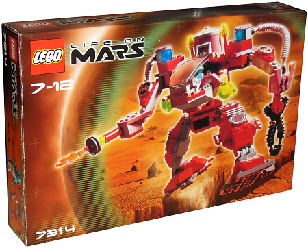 7314 Recon Mech RP (Retired) LEGO Space product image 1, provided for visual reference and product detail review