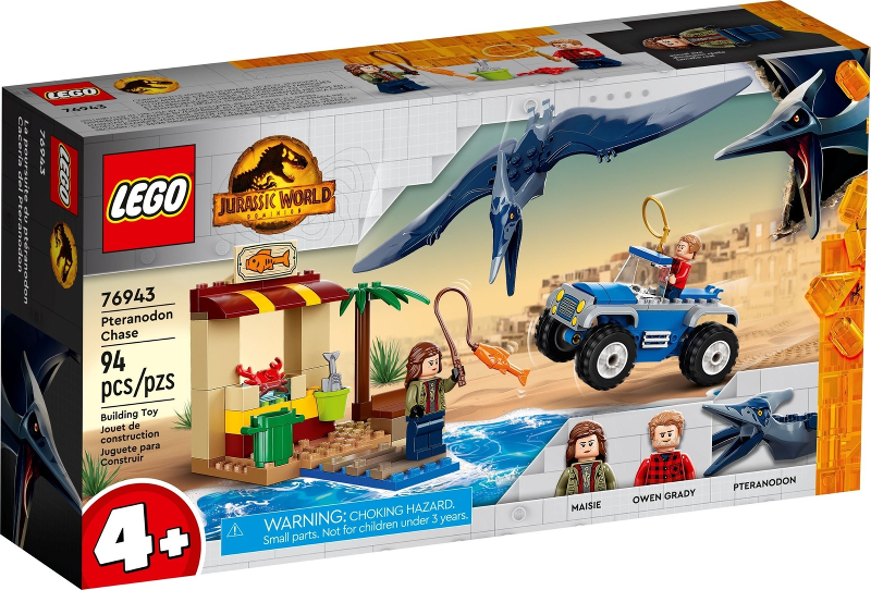 76943 Pteranodon Chase (Retired) LEGO Jurassic World product image 1, provided for visual reference and product detail review