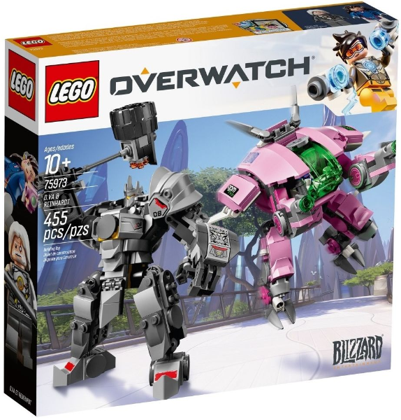 75973 D.Va & Reinhardt (Retired) LEGO Overwatch product image 1, provided for visual reference and product detail review