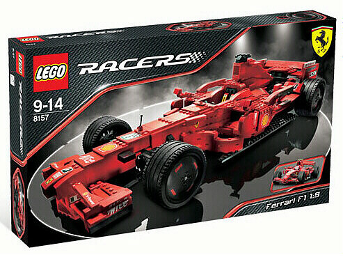 8157 Ferrari F1 1:9 (Retired) LEGO Racers product image 1, provided for visual reference and product detail review