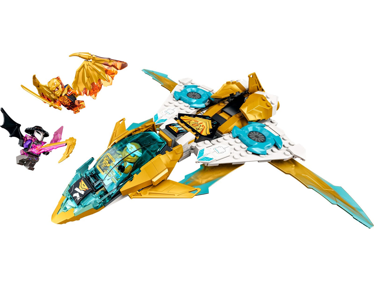 71770 Zane's Golden Dragon Jet (Retired) LEGO Ninjago product image 2, provided for visual reference and product detail