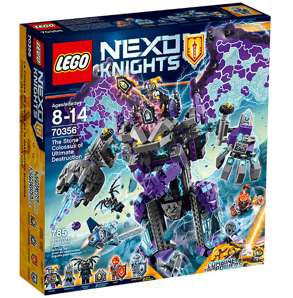 70356 The Stone Colossus of Ultimate Destruction (Retired) LEGO Nexo Knights product image 1, provided for visual reference