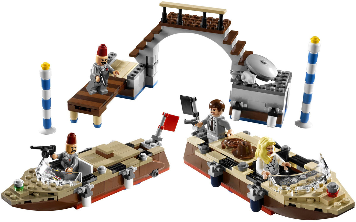 7197 Venice Canal Chase (Retired) LEGO Indiana Jones product image 2, provided for visual reference and product detail review