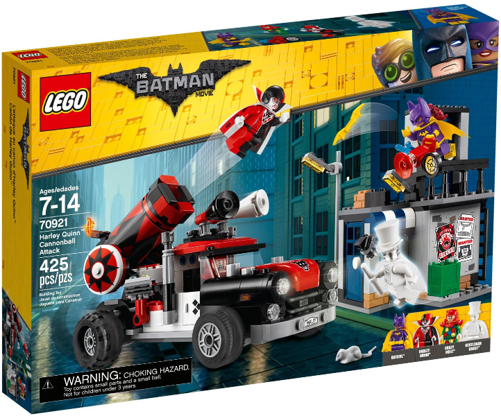 70921 Harley Quinn Cannonball Attack (Retired) LEGO The LEGO Batman Movie product image 1, provided for visual reference and