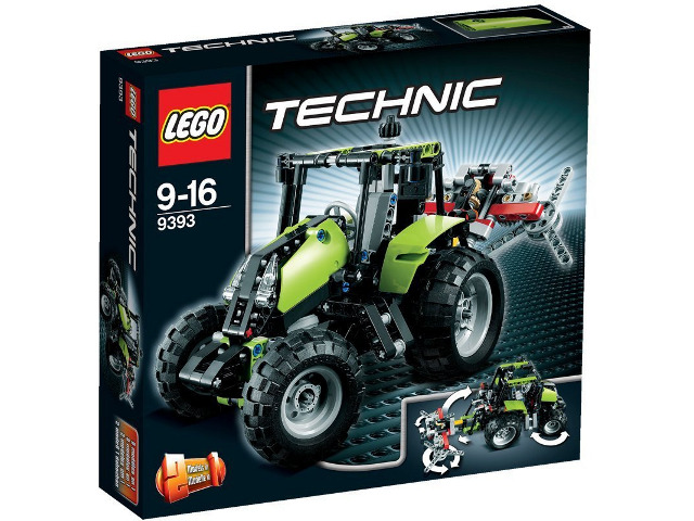 9393 Tractor (Retired) LEGO TECHNIC product image 1, provided for visual reference and product detail review