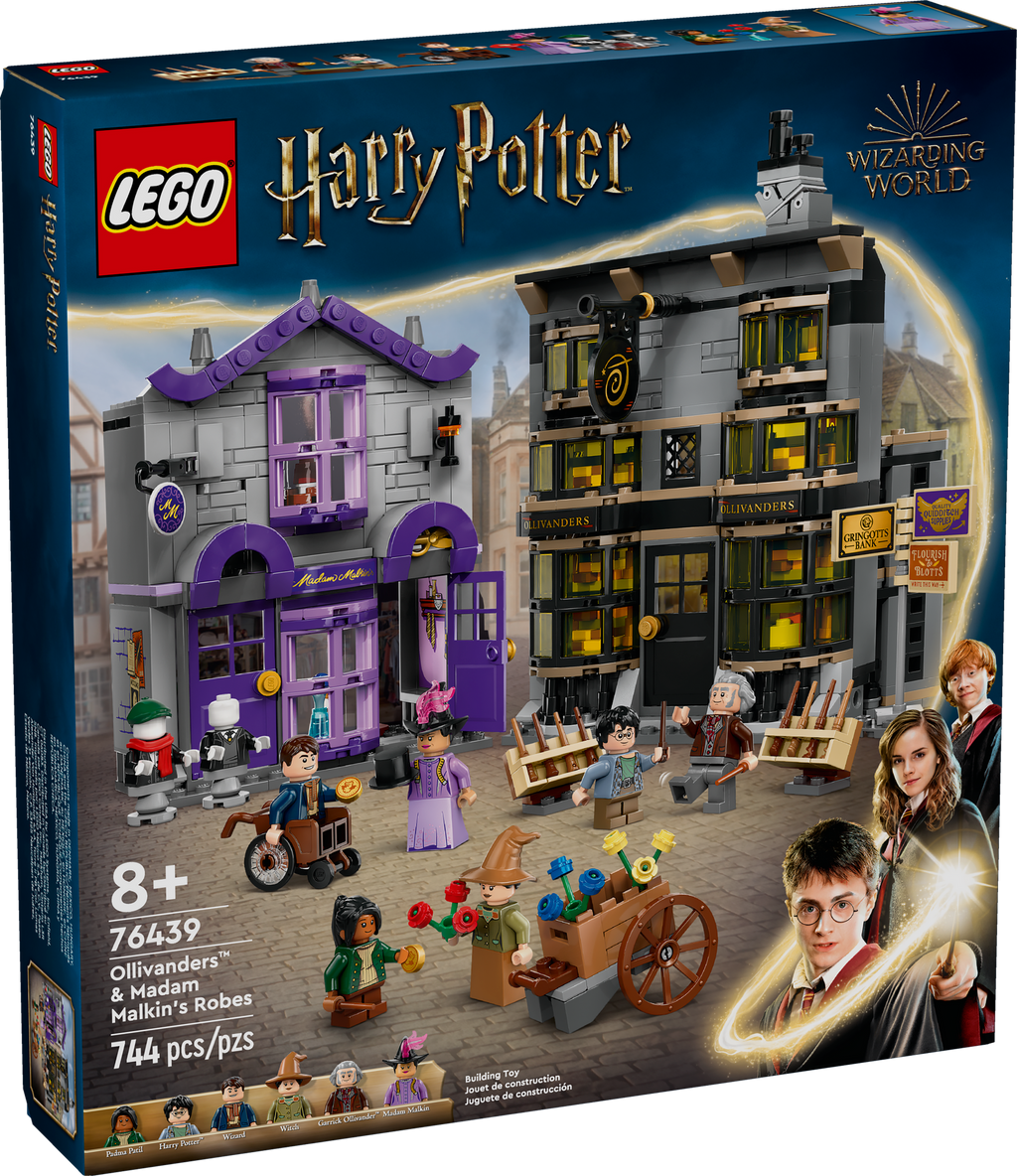 76439 Ollivanders & Madam Malkin's Robes (Retired) LEGO Harry Potter product image 2, provided for visual reference and