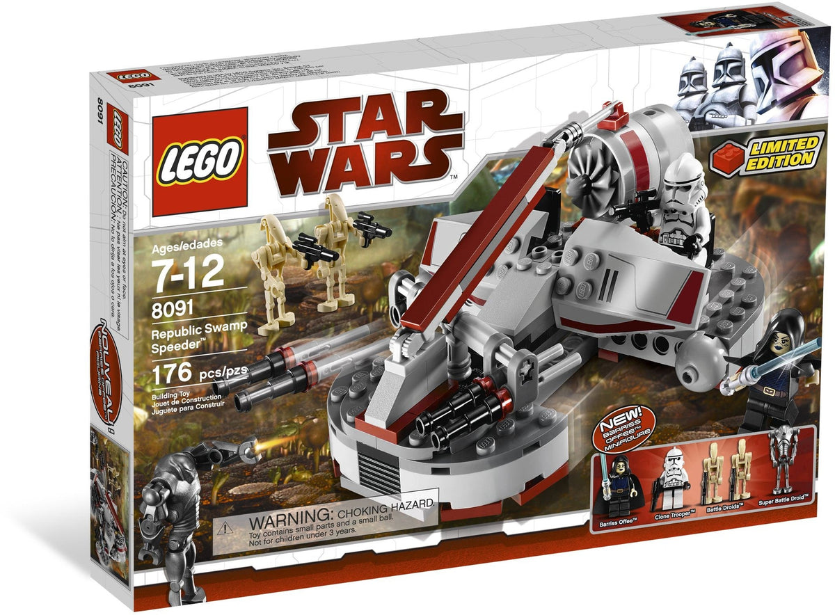 8091 Republic Swamp Speeder - Limited Edition (Retired) LEGO Star Wars product image 1, provided for visual reference and