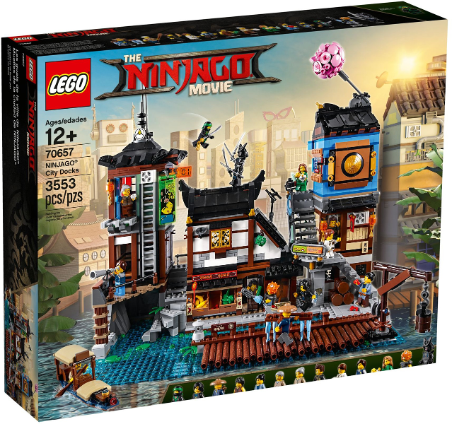 70657 NINJAGO City Docks (Retired) LEGO The LEGO Ninjago Movie product image 1, provided for visual reference and product