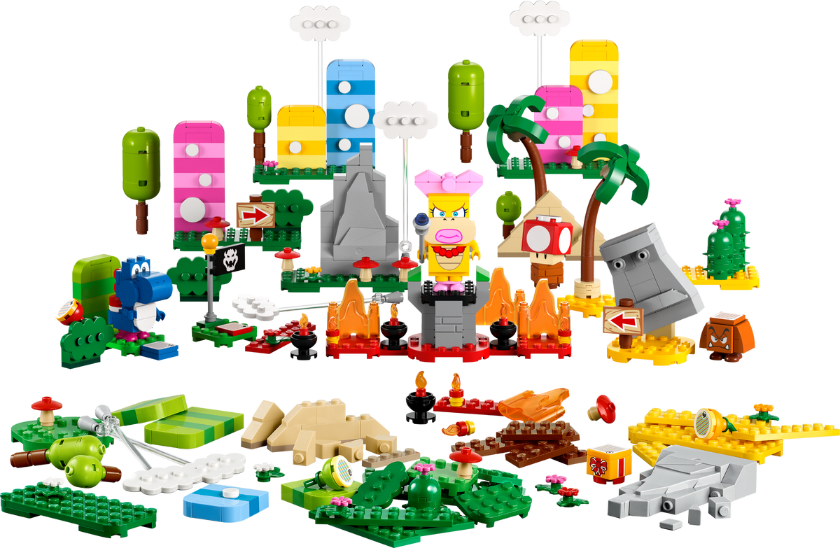 71418 Creativity Toolbox - Maker Set (Retired) LEGO Super Mario product image 2, provided for visual reference and product